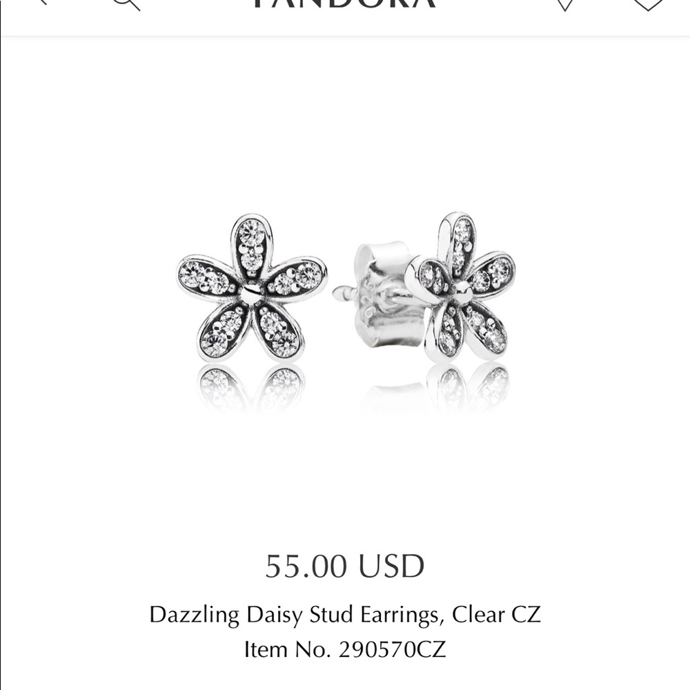 Pandora Daisy studs